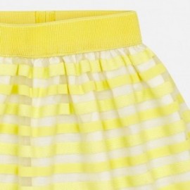 Mayoral 6912-54 Spódnica dziewczęca paski kolor żółty