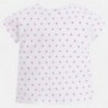 Mayoral 3034-33 Koszulka dziewczęca krótki rękaw kolor różowy