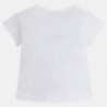 Mayoral 3036-47 Koszulka dziewczęca krótki rękaw kolor Biały
