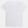 Mayoral 3061-44 Koszulka chłopięca krótki rękaw kolor Biały