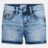 Mayoral 3260-80 Bermudy chłopięce jeans 5 kieszeni kolor niebieski
