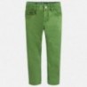 Mayoral 3528-66 Spodnie chłopięce z serży kolor zielony