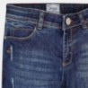 Mayoral 7535-31 Spodnie długie jeans strass kolor Ciemny
