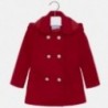 Mayoral 4422-44 Płaszcz dziewczęcy kolor czerwony