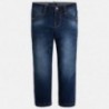 Mayoral 504-29 Spodnie jeans slim fit basic kolor Ciemny