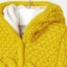 Mayoral 2339-82 Sweter dziewczęcy ocieplony bawełną kolor Bursztyn
