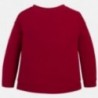 Mayoral 4419-40 Bluza dla dziewczynki aplikacje kolor czerwony