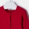 Mayoral 4331-92 Sweter dziewczęcy trykot ściągacz kolor Czerwony