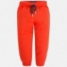 Mayoral 725-56 Długie chłopięce spodnie dresowe kolor pomarańczowy