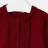 Mayoral 2335-22 Sweter dziewczęcy bolerko kolor czerwony