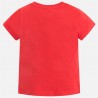 Mayoral 3069-81 Koszulka chłopięca krótki rękaw kolor czerwony