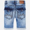 Mayoral 6254-93 Bermudy chłopięce kolor niebieski jeans
