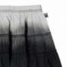 Boboli 415033-GREY Spódnica dla dziewczynki cieniowana z koronką kolor szary