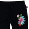 Boboli 415156-890 Spodnie dla dziewczynki dresowe kolor czarny