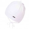 Jamiks czapka chłopięca MAC JWA056-4 kolor biały