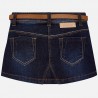 Mayoral 3904-982 Spódnica dziewczęca jeans z paskiem kolor granat