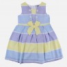 Dr.Kid DK493-200 sukienka dziewczęca elegancka kolor niebieski