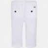 Mayoral 522-69 Spodnie chłopięce kolor biały