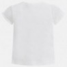 Mayoral 3008-95 Koszulka dziewczęca kolor biały
