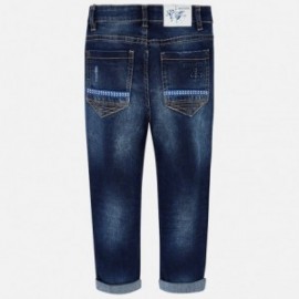 Mayoral 3538-29 Spodnie chłopięce kolor ciemny jeans