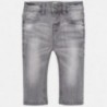 Mayoral 30-59 Spodnie chłopięce jeans regular fit kolor szary