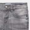 Mayoral 30-59 Spodnie chłopięce jeans regular fit kolor szary