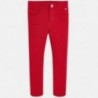 Mayoral 511-72 Spodnie dziewczęce z dzianiny kolor Czerwony