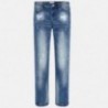 Mayoral 556-25 Spodnie dziewczęce jeans kolor niebieski