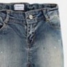 Mayoral 7538-16 Spodnie dziewczęce kolor jasny jeans