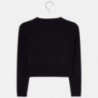 Mayoral 326-74 Sweter dziewczęcy kolor czarny