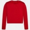 Mayoral 7312-48 Sweter dziewczęcy kolor czerwony