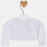 Mayoral 1302-20 Sweter dziewczęcy kolor biały