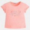 Mayoral 3036-49 Koszulka dziewczęca kolor brzoskwinia