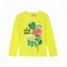 Boboli 476018-1117 bluzka dla dziewczynki kolor żółty