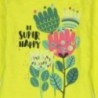 Boboli 476018-1117 bluzka dla dziewczynki kolor żółty