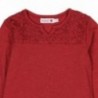 Boboli 426147-7332 koszulka dla dziewczynki kolor czerwony