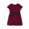 Boboli 726094-9883 sukienka dla dziewczynki kolor czerwony