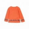 Boboli 246079-5067 koszulka dla dziewczynki kolor pomarańcz