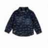 Boboli 326102-9889 koszula dla chłopca jeans kolor granat