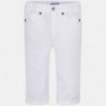 Mayoral 506-77 Spodnie chłopięce kolor biały