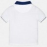 Mayoral 1128-78 Polo koszulka dla chłopaka kolor biały