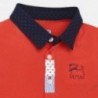 Mayoral 1128-80 Polo koszulka dla chłopaka kolor czerwony
