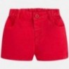 Mayoral 201-70 Spodnie krótkie dla chłopca kolor czerwony