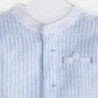 Mayoral 1114-81 Koszula chłopięca lniana kolor niebieski