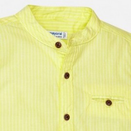 Mayoral 1156-39 Koszula chłopięca na stójce kolor żółty
