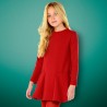 Mayoral 7942-83 Sukienka dziewczęca kolor czerwony