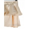 Losan spódnica dla dziewczyny kolor złoty 826-7026AD