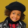 Mayoral 10510-64 Czapka beret dziewczęcy kolor czarny