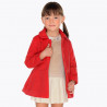 Mayoral 4496-52 Płaszcz dziewczęcy kolor czerwony