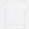 Mayoral 174-85 Koszulka dziewczęca kolor biały